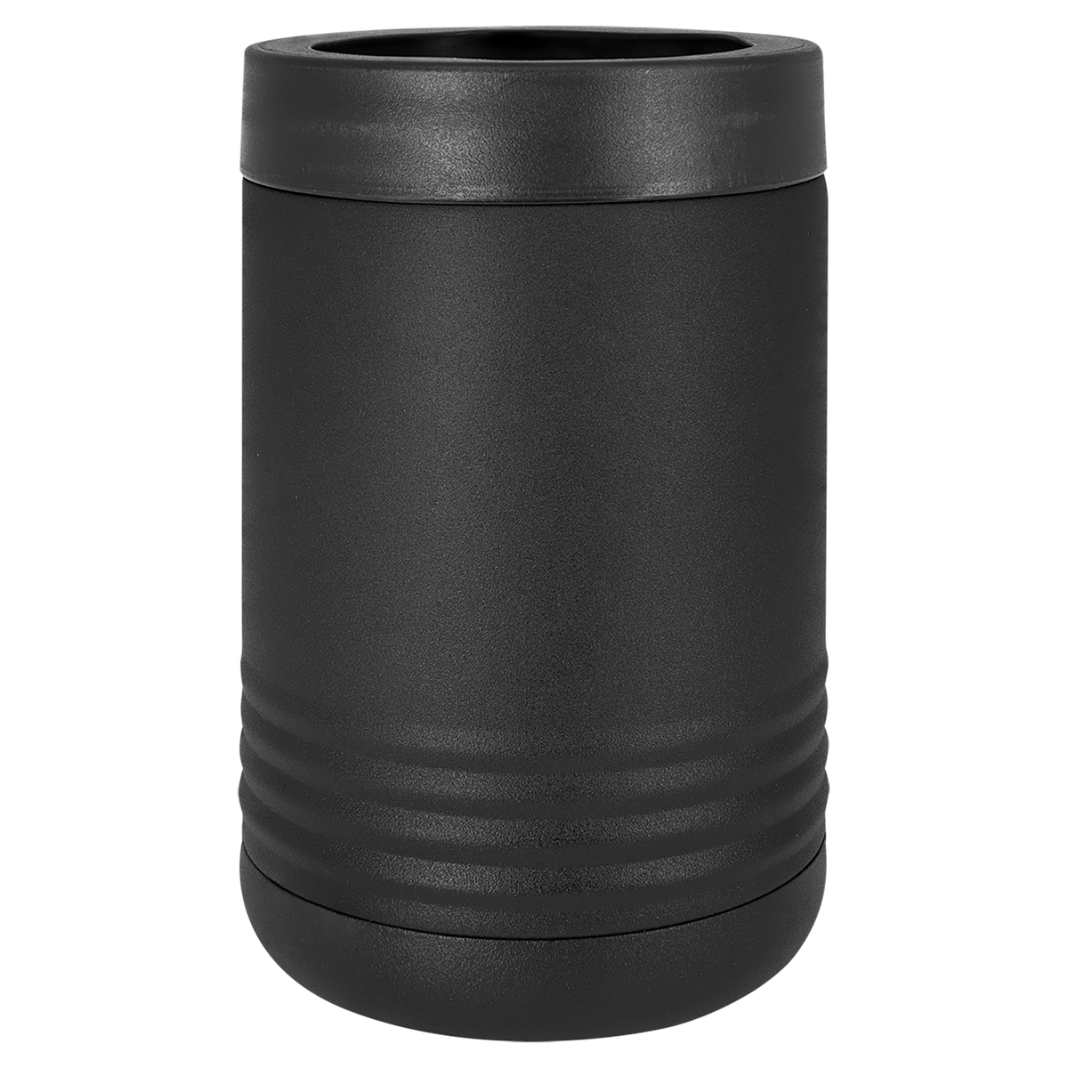 Custom Polar Camel Insulated Can Cooler - Black: blank can cooler